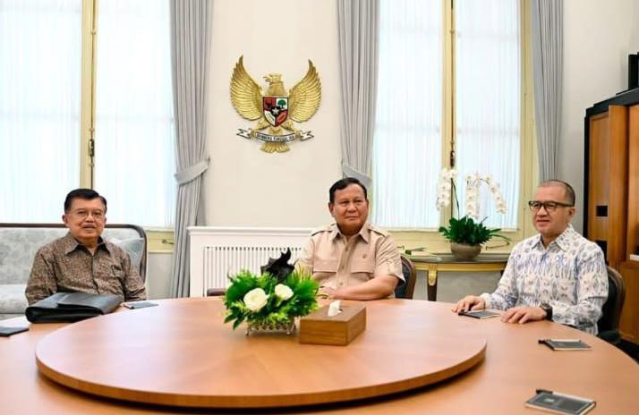 Energi Hijau Jadi Fokus Pertemuan Presiden Prabowo dengan Jusuf Kalla